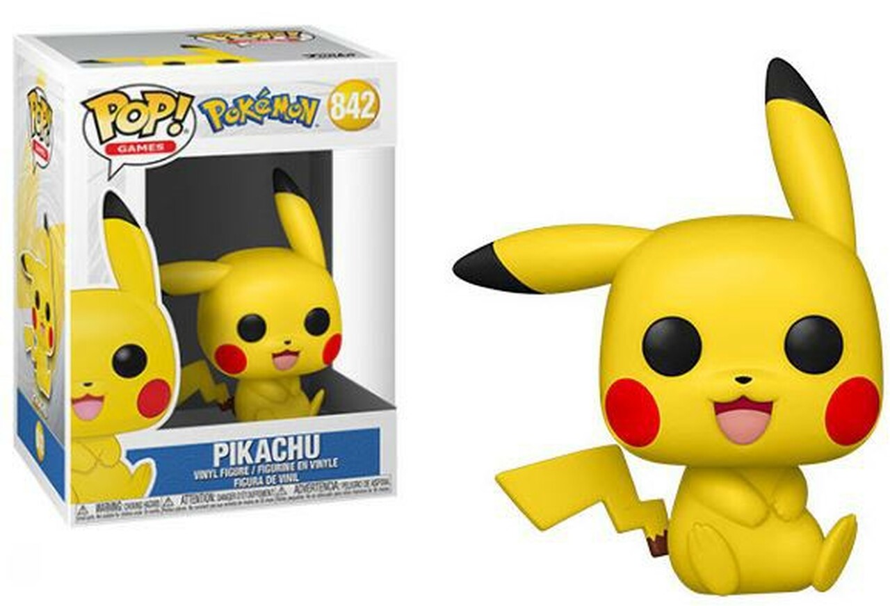 Funko Pop - Pikachu Sitting - 842