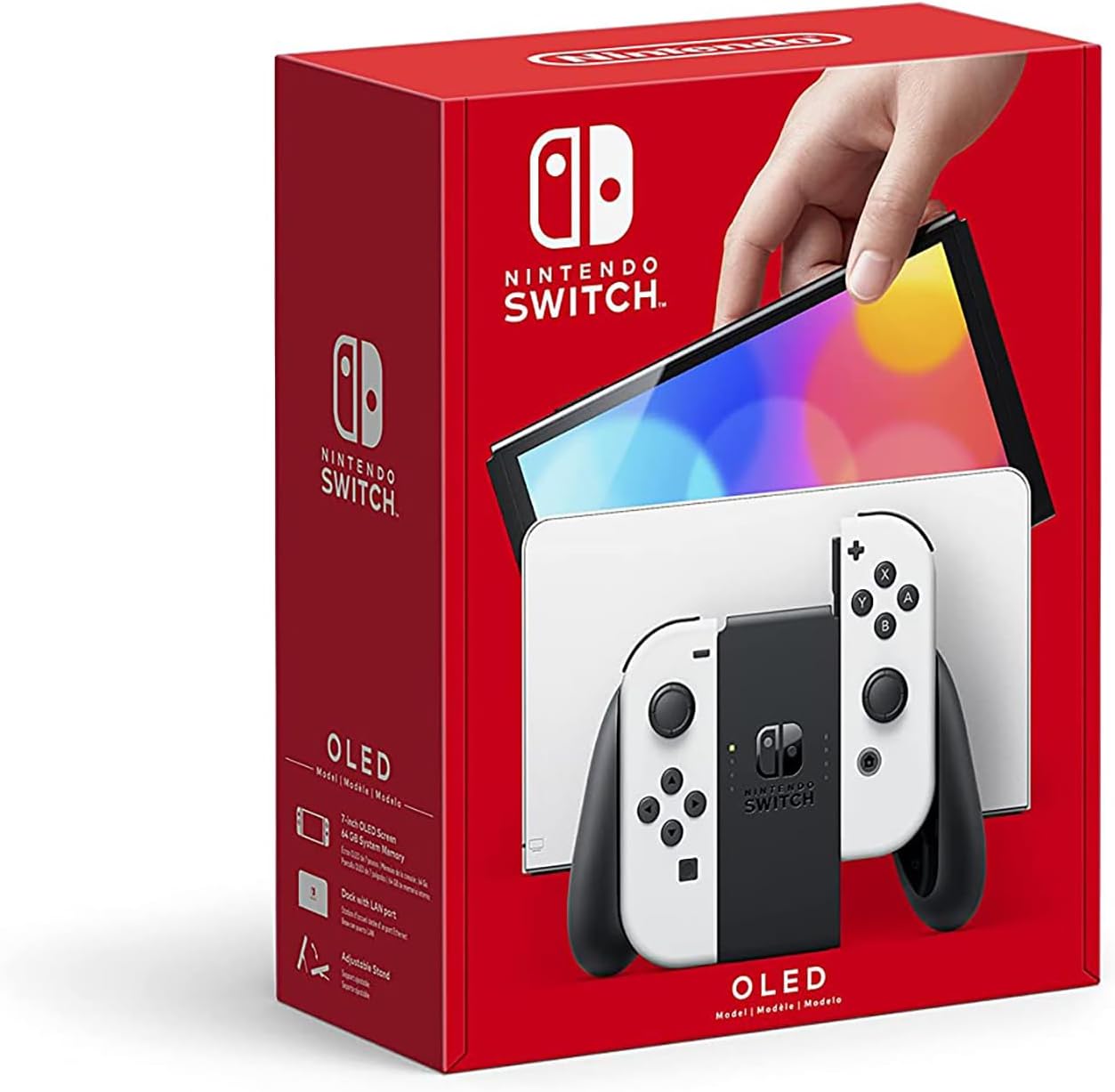 Nintendo Switch - OLED Model with White Joy-Con