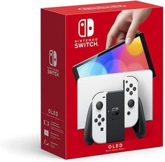 Nintendo Switch - OLED Model with White Joy-Con