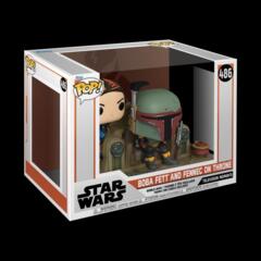 Funko Pop Television Moments - Boba Fett and Fennec on Throne - 486