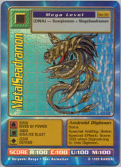 MetalSeadramon BO-35 1st Edition Foil