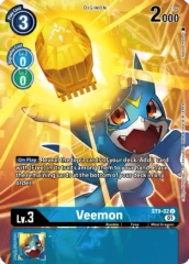 Veemon ST9-02 (Digimon Royal Knights Card Set)