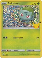 Bulbasaur - 1/25 - Holo - McDonald's 25th Anniversary Promo (Holo Bleed Error)