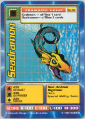 Seadramon BO-06 1st Edition