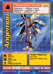 Angemon St-14 1st Edition