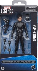 Marvel Legends Spider-man 3  Black Suit Spider-Man ( Toby )