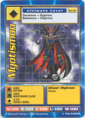 Myotismon BO-38 1st Edition