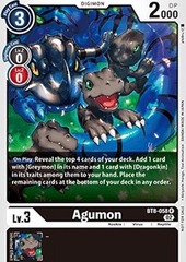 Agumon - Bt8-058 - Xros Encounter Pre-Release