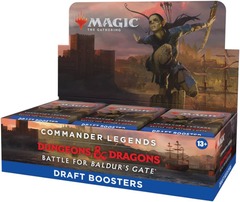 Commander Legends Baldur's Gate Draft Booster Box