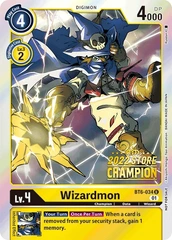 Wizardmon - Bt6-034 (Store Participant Promo)