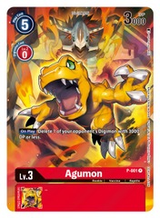 Agumon - P-001 (Tamer's Evolution Box 2)