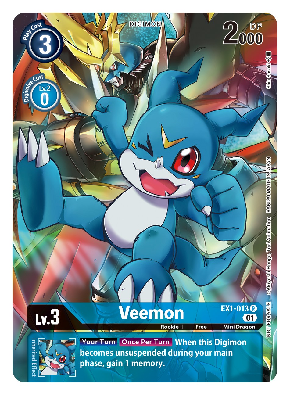 Veemon EX-013 (Tamers Evolution Box 2)