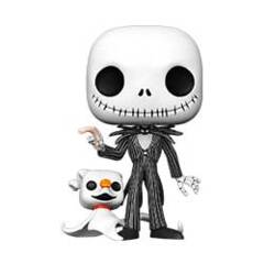 Funko Pop - Nightmare Before Christmas JACK SKELLINGTON W/ ZERO 10 Inch