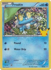 Froakie - 22/25 - Holo - McDonald's 25th Anniversary Promo (Holo Bleed Error)