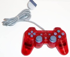 PSone Red Dual Shock Controller