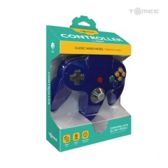 Tomee N64 Controller - Clear Blue