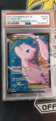 Pokemon Mew EX RC24/RC25 Legendary Treasures FULL ART PSA 9 MINT