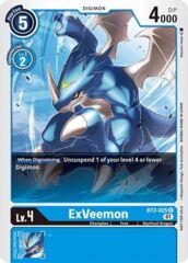 ExVeemon - BT3-025 R (Winner Pack Double Diamond)