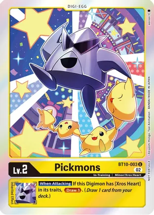 Pickmons (Official Tournament Pack Vol.8) - BT10-003