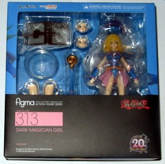 Figma 313 Black Magician Girl (Complete) (box is open)