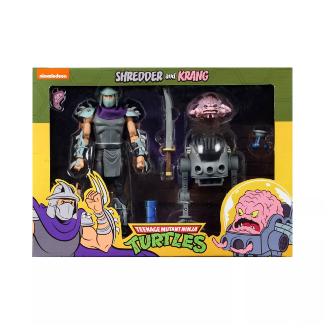 Neca - Teenage Mutant Ninja Turtles 2 Pack - Shredder and Krang