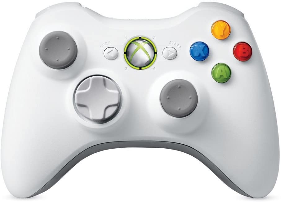 White Xbox 360 Wireless Controller
