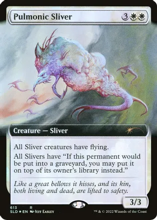 Pulmonic Sliver ~ Extended Art (613) - Foil