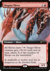 Magma Sliver ~ Extended Art (641) - Foil