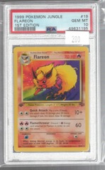 1999 Pokemon Jungle 19 Flareon 1st Edition PSA 10 49631195