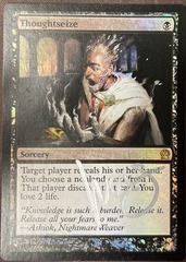 Thoughtseize Foil Signed Lucas Graciano Theros