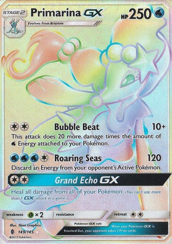 Primarina GX - 149/145 - Secret Rare