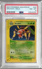 2003 Pokemon Aquapolis H3 Ariados Holo PSA 8 52649055