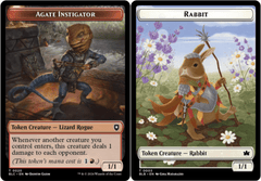 Agate Instigator Token // Rabbit Token