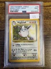 1999 Pokemon Jungle No Symbol 16 Wigglytuff PSA 9 53549694