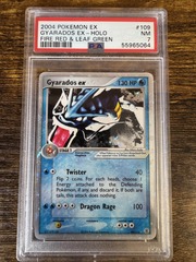 2004 Pokemon Fire Red & Leaf Green 109 Gyarados ex PSA 7 55965064
