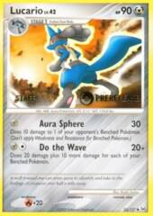 Lucario - 53/127 - STAFF Prerelease Promo