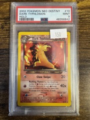 2002 Pokemon Neo Destiny 10 Dark Typhlosion PSA 9 48356842