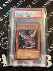 Horus the Black Flame Dragon LV6 - DR3-EN007 - PSA 10