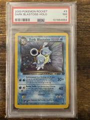 2000 Pokemon Rocket 3 Dark Blastoise PSA 7 101664684