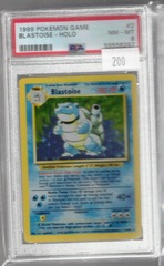 1999 Pokemon Game 2 Blastoise Holo PSA 8 59558267