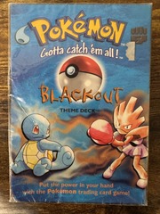 Pokemon Blackout Theme Deck Sealed