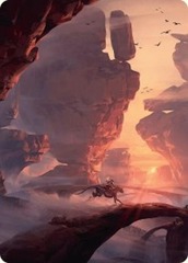 Mountain (24/54) Art Card (FDN)