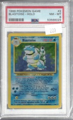 1999 Pokemon Game 2 Blastoise Holo PSA 8 53566029