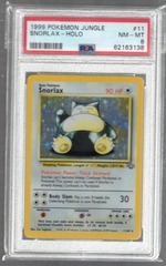 1999 Pokemon Jungle 11 Snorlax Holo PSA 8 62163138