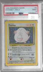 1999 Pokemon Game Chansey Holo PSA 9 53566043