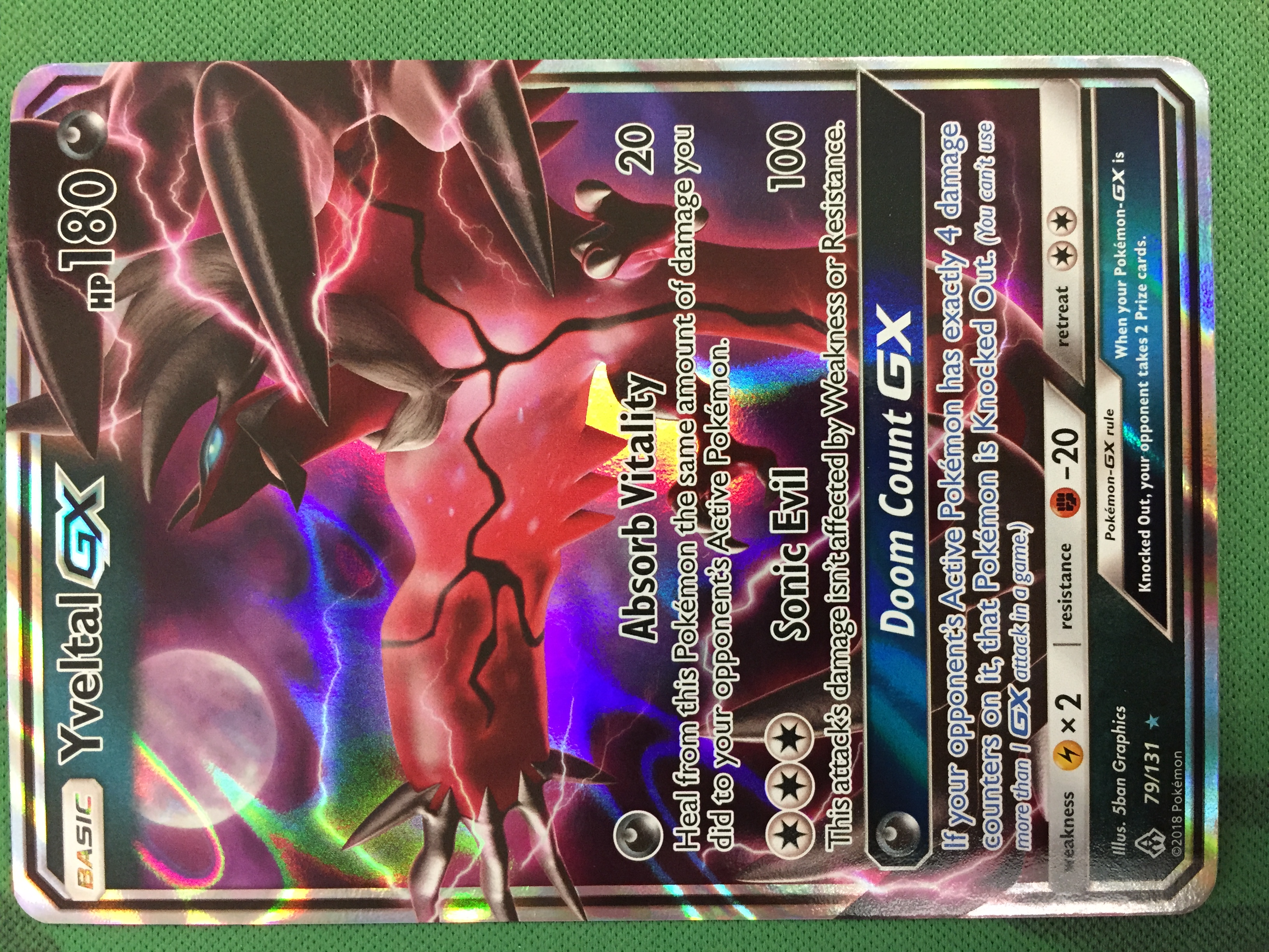 Yveltal GX - 79/131 - Ultra Rare