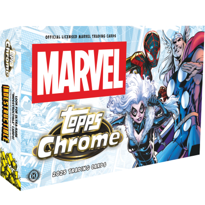 2025 Topps Chrome Marvel Hobby Box