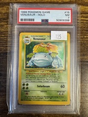 1999 Pokemon Base Set Unlimited 15 Venusaur PSA 7 50909398