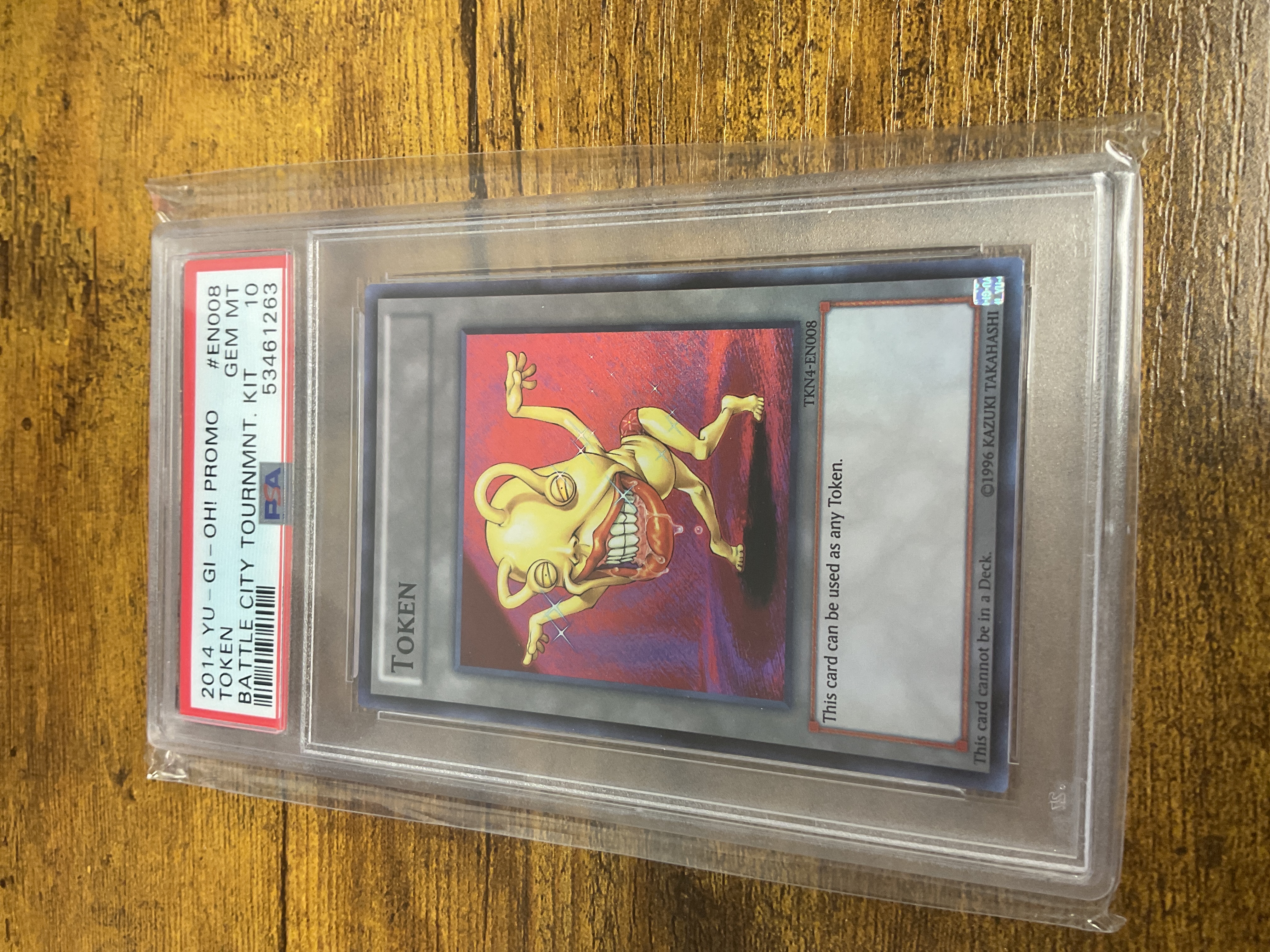 Token - TKN4-EN008 PSA 10 Battle City Tournament