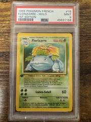 1999 Pokemon French Base Set #15 Venusaur Holo 1st Edition PSA 9 49631158